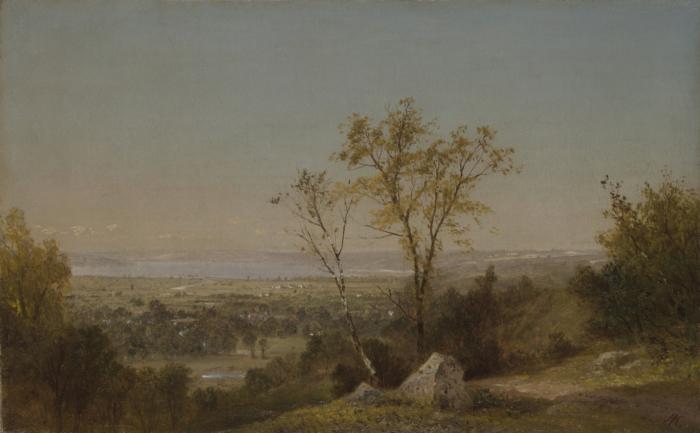 John Frederick Kensett Lake Champlain oil painting image